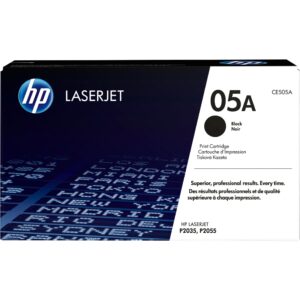 HP 05A Black Original LaserJet Toner Cartridge CE505A