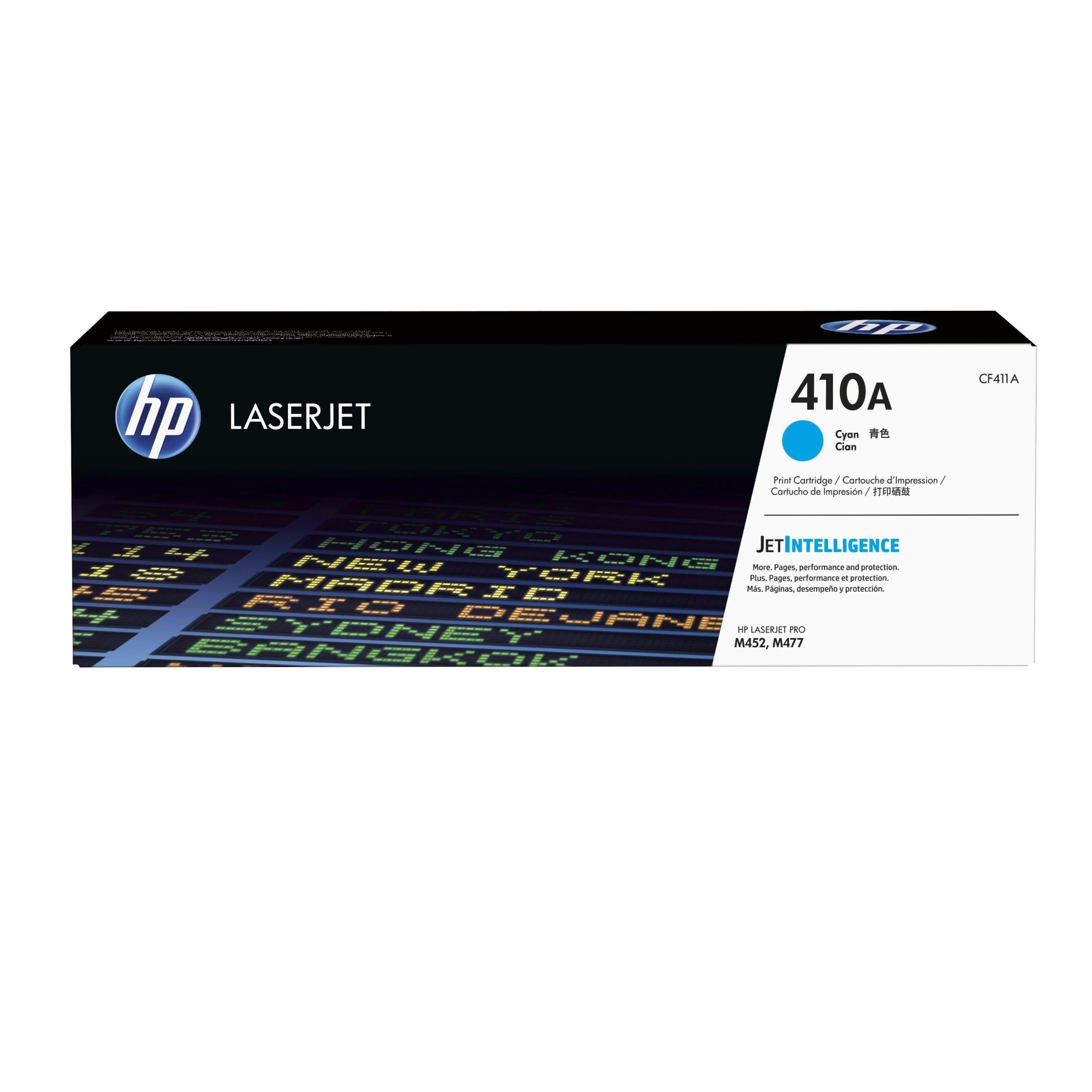 HP 410A Cyan  Original LaserJet Toner Cartridge CF411A