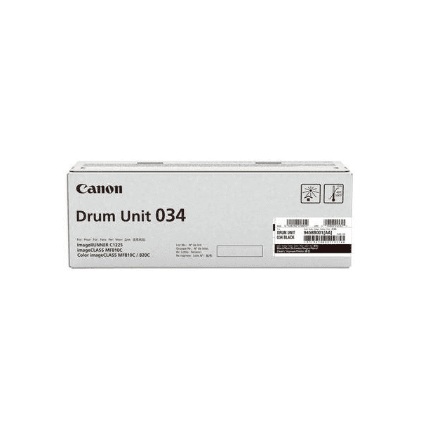 Canon 034 Black Drum Kit (Original)
