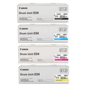 Canon 034 Black and Colour Drum Kit 4 Pack (Original)