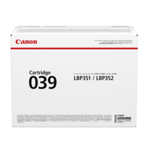 Canon 039 Black Toner Cartridge (Original)