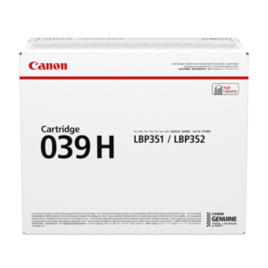 Canon 039H Black High Capacity Toner Cartridge (Original)