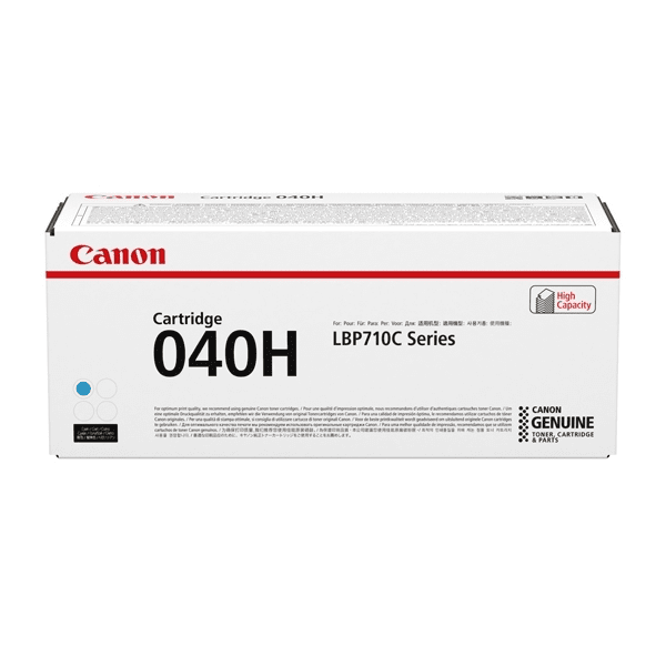 Canon 040H Cyan High Capacity Toner Cartridge (Original)
