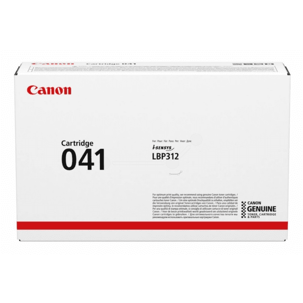 Canon 041 (0452C002) Black Toner Cartridge (Original)