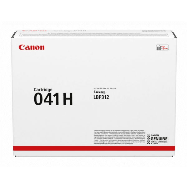 Canon 041H (0453C002) Black High Capacity Toner Cartridge (Original)