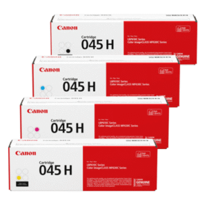 Canon 045H Original High Capacity Black & Colour Toner Cartridge 4 Pack