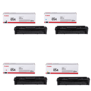 Canon 054 Black and Colour Toner Cartridge 4 Pack (Original)