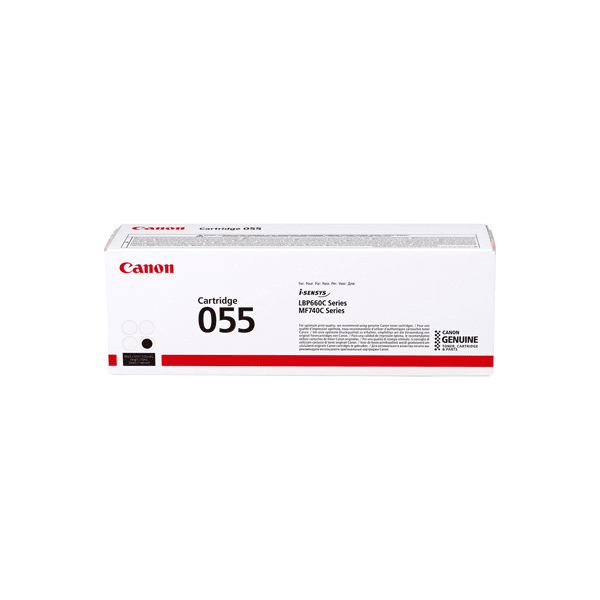 Canon 055BK Black Toner Cartridge (Original)