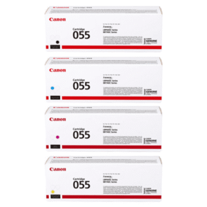 Canon 055 Black and Colour Toner Cartridge 4 Pack (Original)
