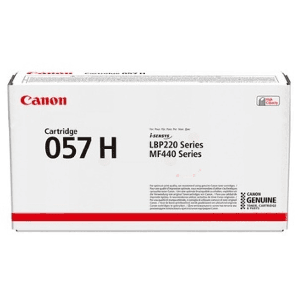 Canon 057H Black High Capacity Toner Cartridge (Original)