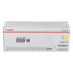 Canon 059H Yellow High Capacity Toner Cartridge (Original)