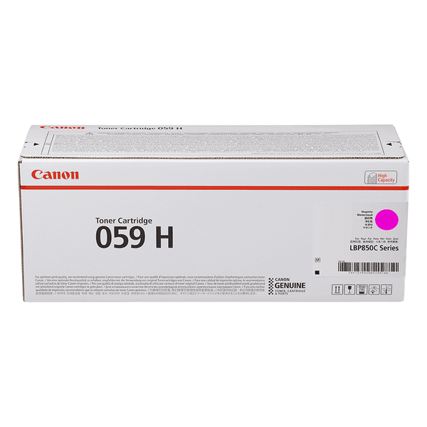 Canon 059H Magenta High Capacity Toner Cartridge (Original)
