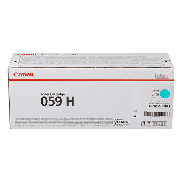Canon 059H Cyan High Capacity Toner Cartridge (Original)