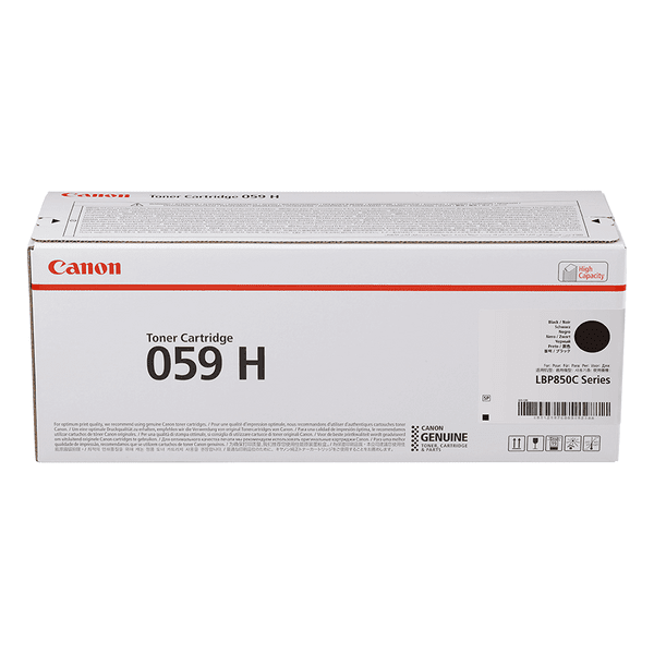 Canon 059H Black High Capacity Toner Cartridge (Original)