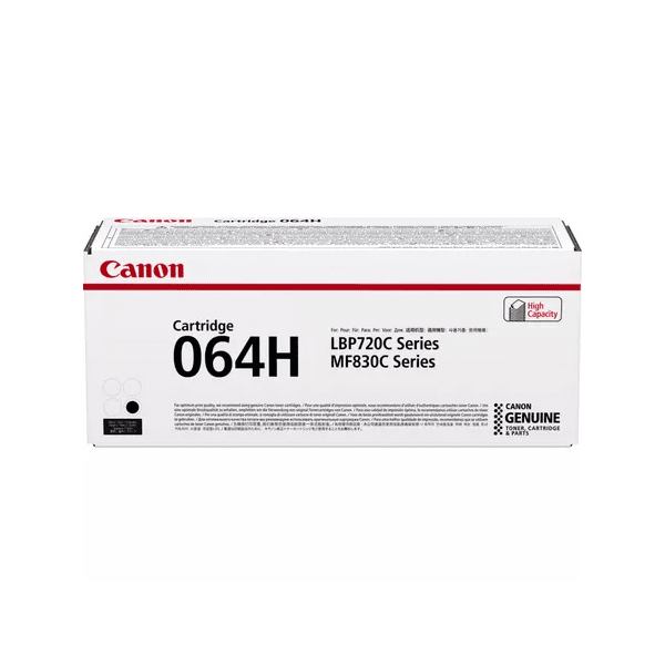 Canon 064HBK Black High Capacity Toner Cartridge (Original)