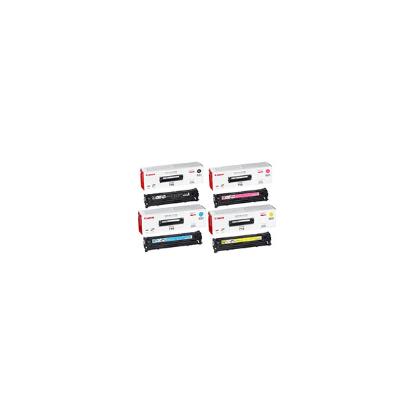 Canon 716 BK/C/M/Y Original Black & Colour Toner Cartridge Multipack