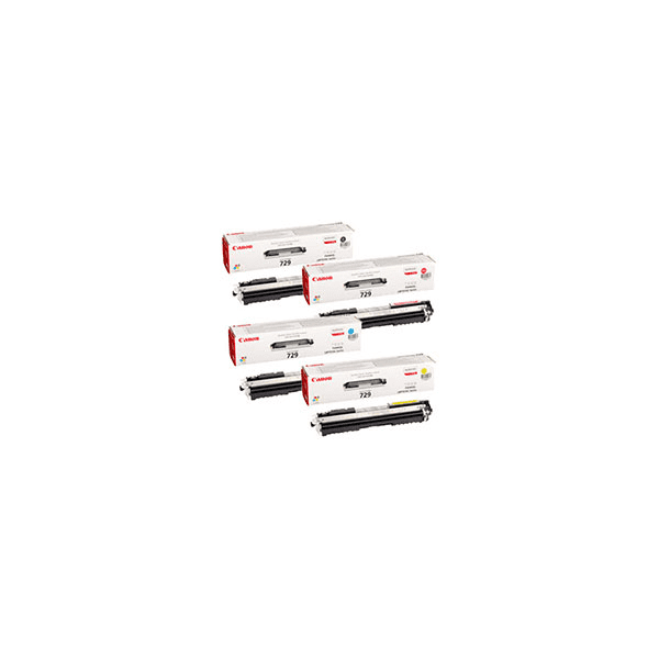 Canon 729 BK/C/M/Y Original Black & Colour Toner Cartridge Multipack