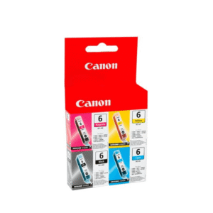 Canon BCI-6 BK/C/M/Y Original Black & Colour Ink Cartridge 4 Pack