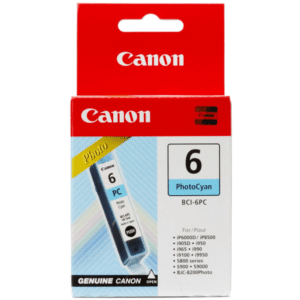 Canon BCI-6PC Photo Cyan Ink Cartridge (Original)
