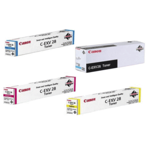 Canon C-EXV28 (BK/C/M/Y) Original Black & Colour Toner Cartridge Multipack