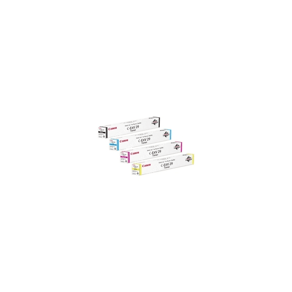 Canon C-EXV29 (BK/C/M/Y) Original Black & Colour Toner Cartridge Multipack