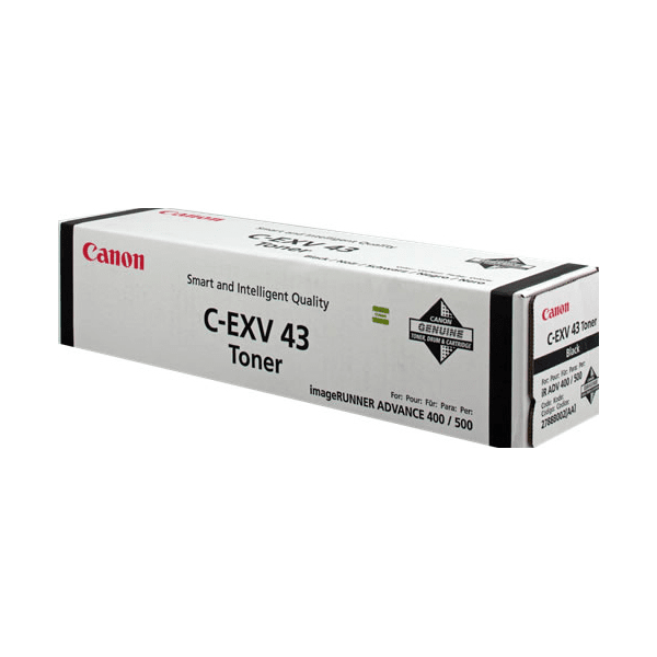 Canon C-EXV43 Black Toner Cartridge (Original)