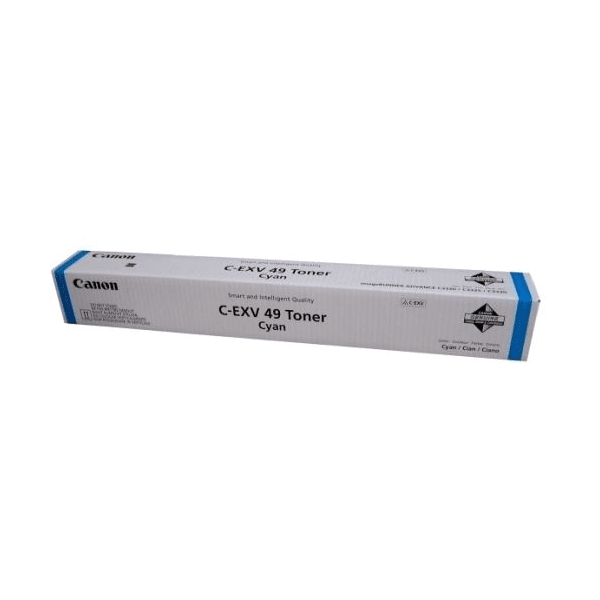 Canon C-EXV49 Cyan High Capacity Toner Cartridge (Original)