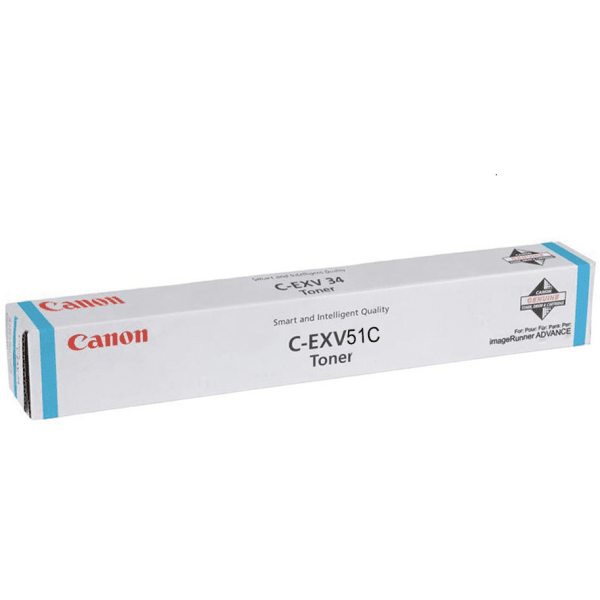 Canon C-EXV51C Cyan Toner Cartridge (Original)