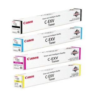 Canon C-EXV55 Black and Colour Toner Cartridge 4 Pack (Original)