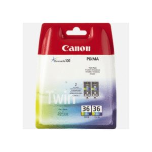 Canon CLI-36 (1511B018) Original Colour Ink Cartridge Twin Pack