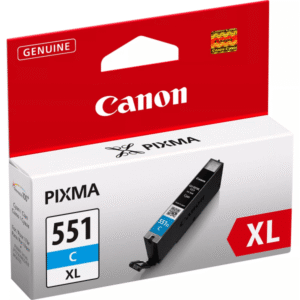 Canon CLI-551CXL Cyan High Capacity Ink Cartridge (Original)