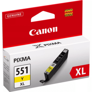 Canon CLI-551YXL Yellow High Capacity Ink Cartridge (Original)