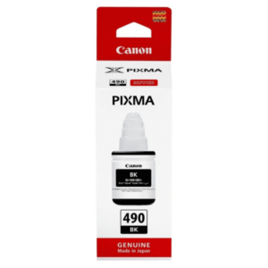 Canon GI-490BK Black Ink Bottle (Original)