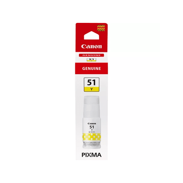 Canon GI-51Y Yellow Ink Bottle (Original)