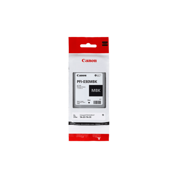 Canon PFI-030MBK Matte Black Ink Cartridge (Original)