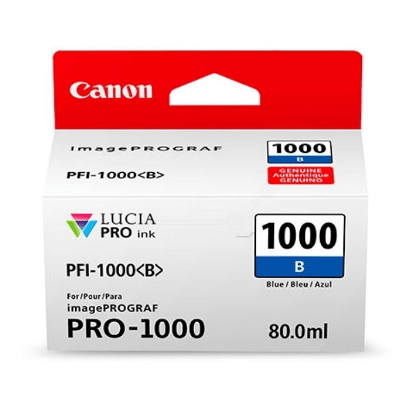 Canon PFI-1000B Blue Ink Cartridge (Original)