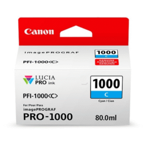 Canon PFI-1000C Cyan Ink Cartridge (Original)