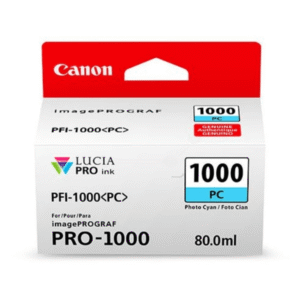 Canon PFI-1000PC Photo Cyan Ink Cartridge (Original)