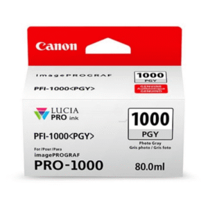 Canon PFI-1000PGY Photo Grey Ink Cartridge (Original)