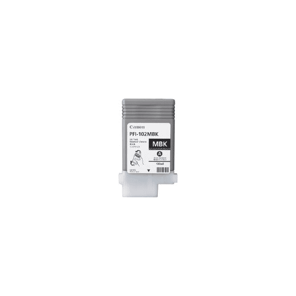 Canon PFI-102MBK Pigment Matte Black Ink Cartridge (Original)
