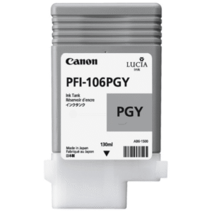 Canon PFI-106PGY Photo Grey Ink Cartridge (Original)
