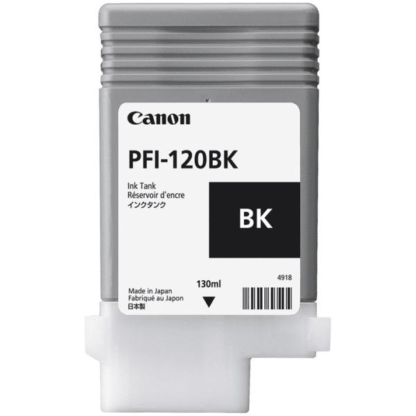 Canon PFI-120BK Black Ink Cartridge (Original)