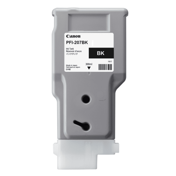 Canon PFI-207BK Black High Capacity Ink Cartridge (Original)