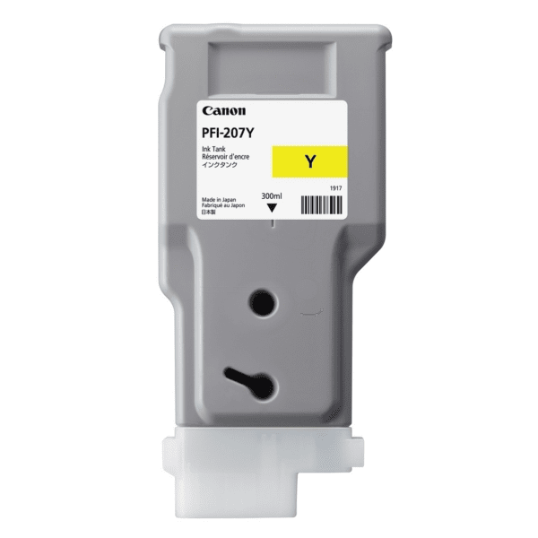 Canon PFI-207Y Yellow High Capacity Ink Cartridge (Original)
