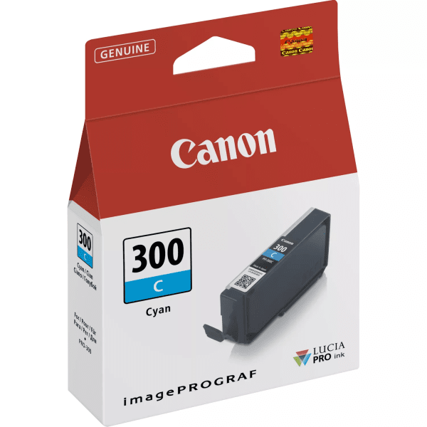 Canon PFI-300 Cyan Ink Cartridge (Original)