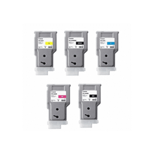 Canon PFI-320 (BK/MBK/C/M/Y) Original High Capacity Black & Colour Ink Cartridge 5 Pack