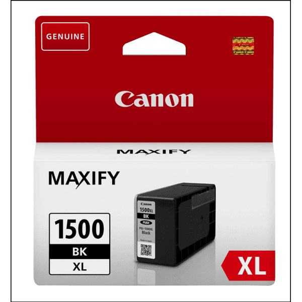 Canon PGI-1500XLBK Black High Capacity Ink Cartridge (Original)
