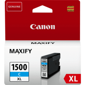 Canon PGI-1500XLC Cyan High Capacity Ink Cartridge (Original)