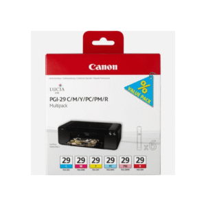 Canon PGI-29 (4873B005) Original Colour Ink Cartridge 6 Pack