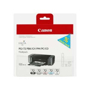 Canon PGI-72 (6403B007) Original Black & Colour Ink Cartridge 5 Pack